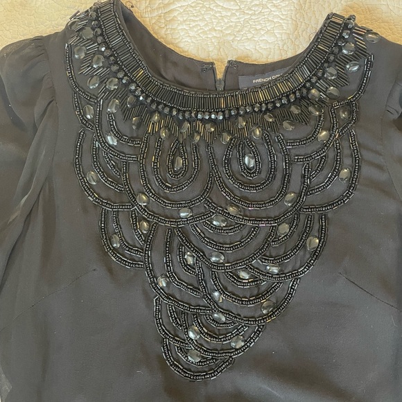 French Connection Beaded Mini-Dress “Rebecca” NWOT - Picture 3 of 11